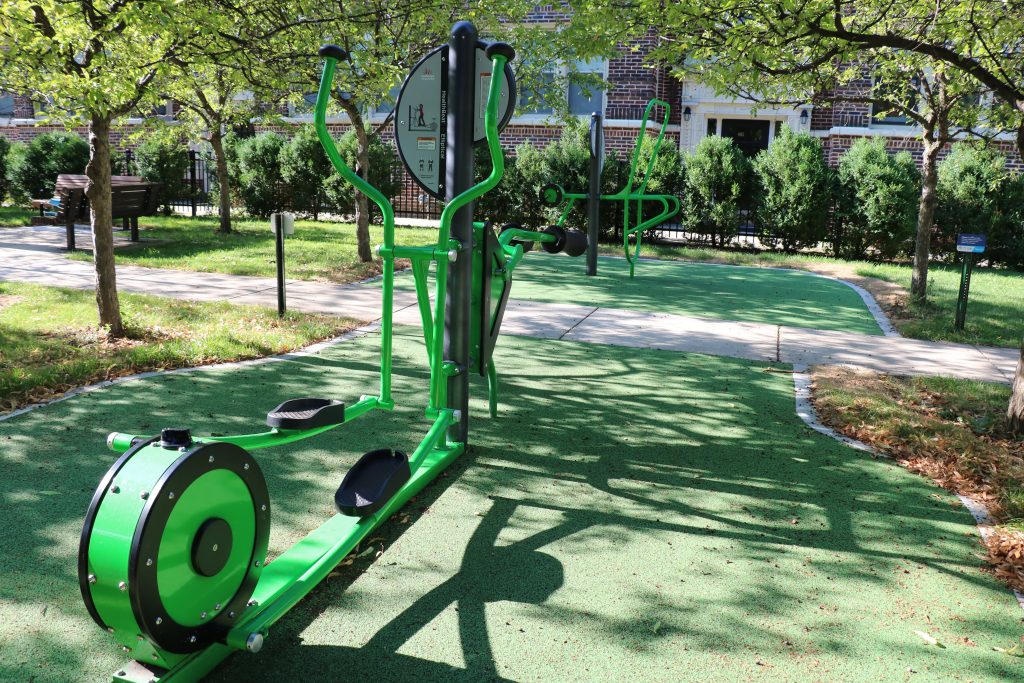 Randolph park fitness equipment