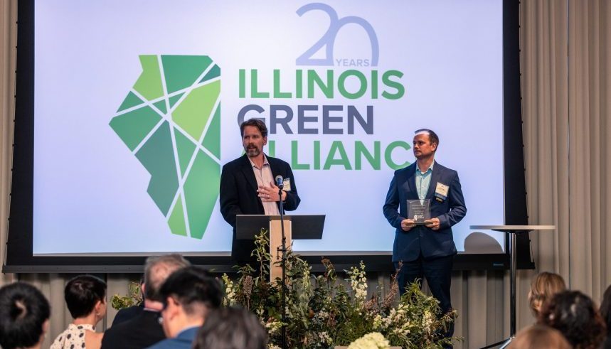 Won Emerald Award from Illinois Green Alliance