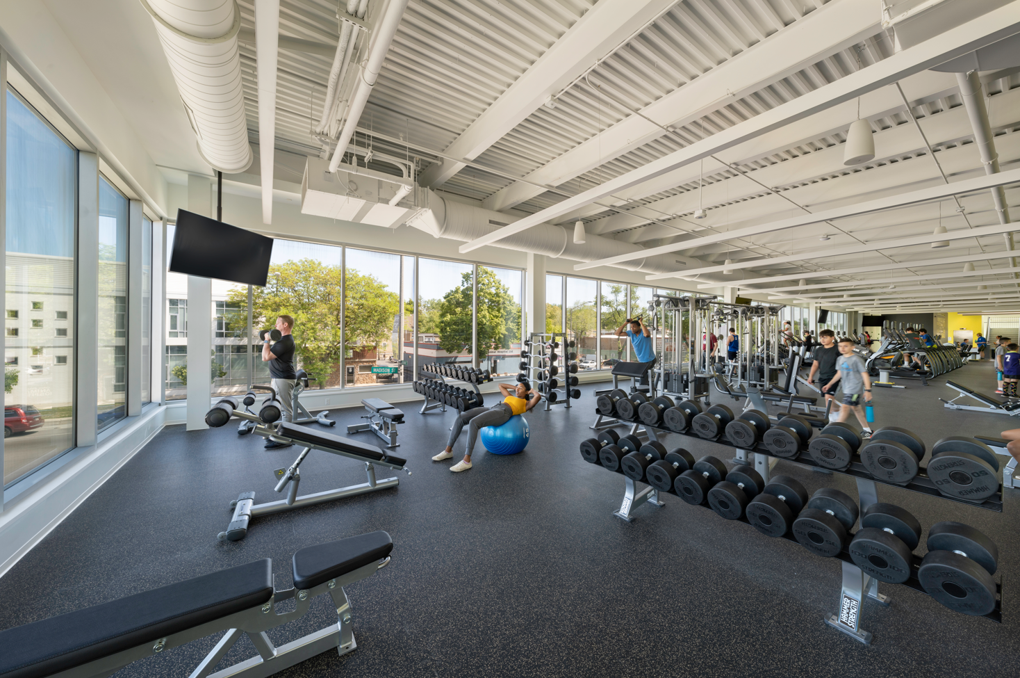 crc fitness room