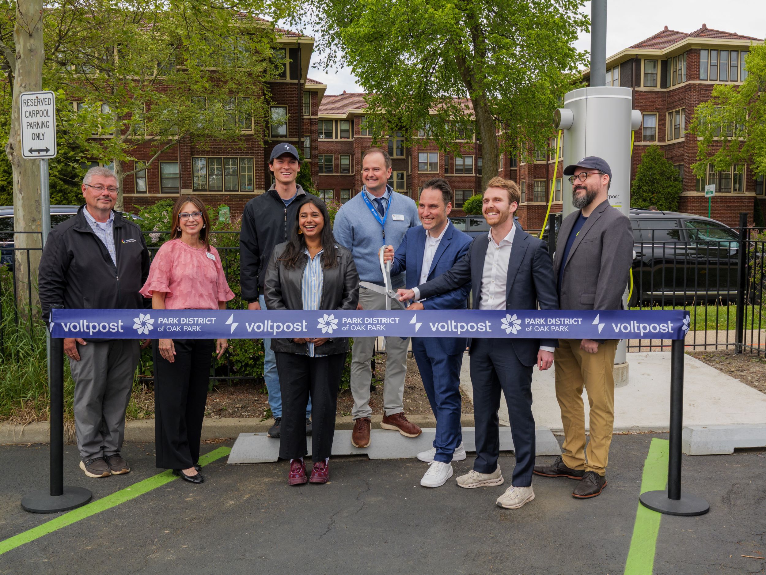 Voltpost Deploys First Lamppost Electric Vehicle Charger