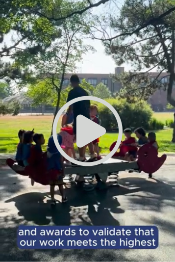 preview of video with play button